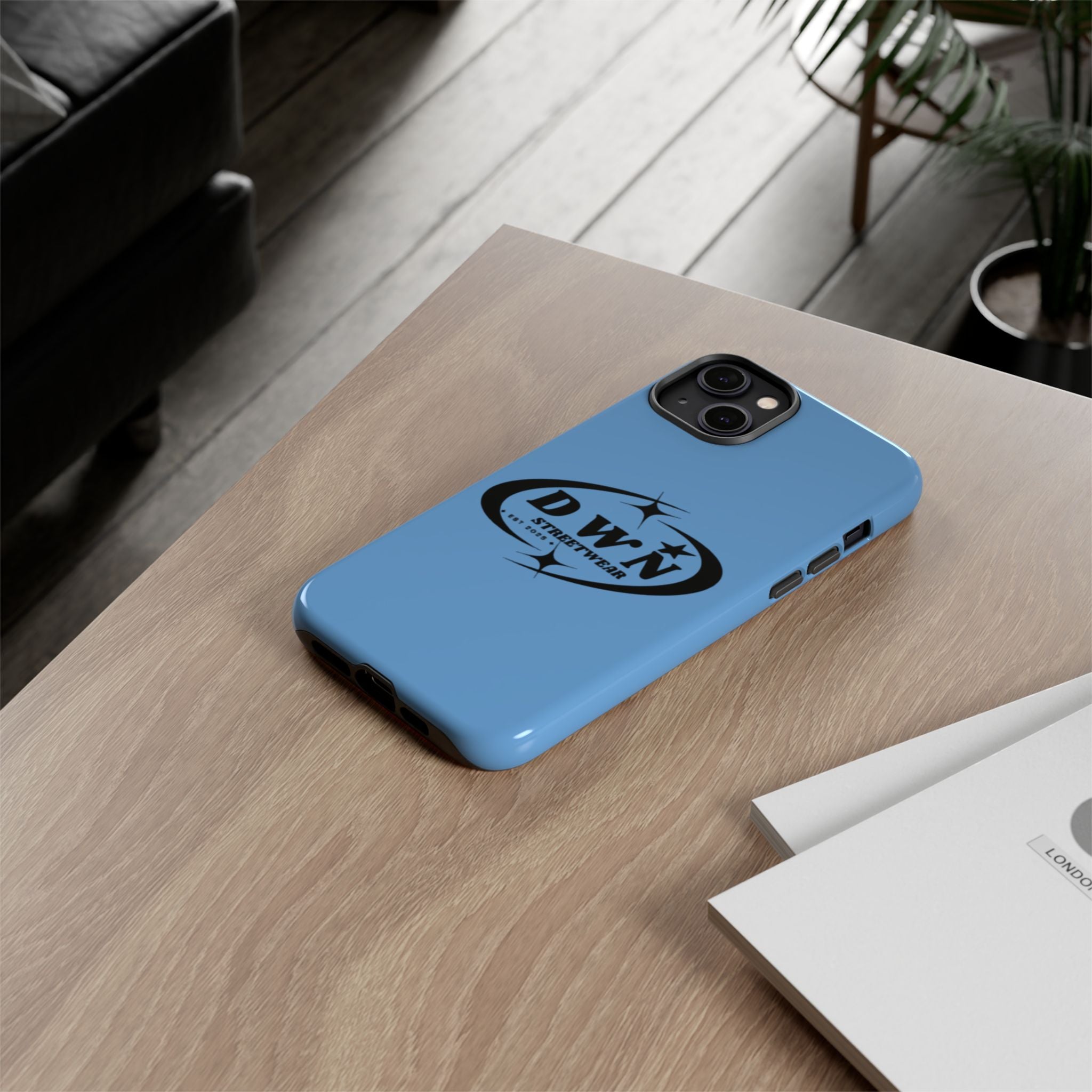 DWN Phone Case-Blue