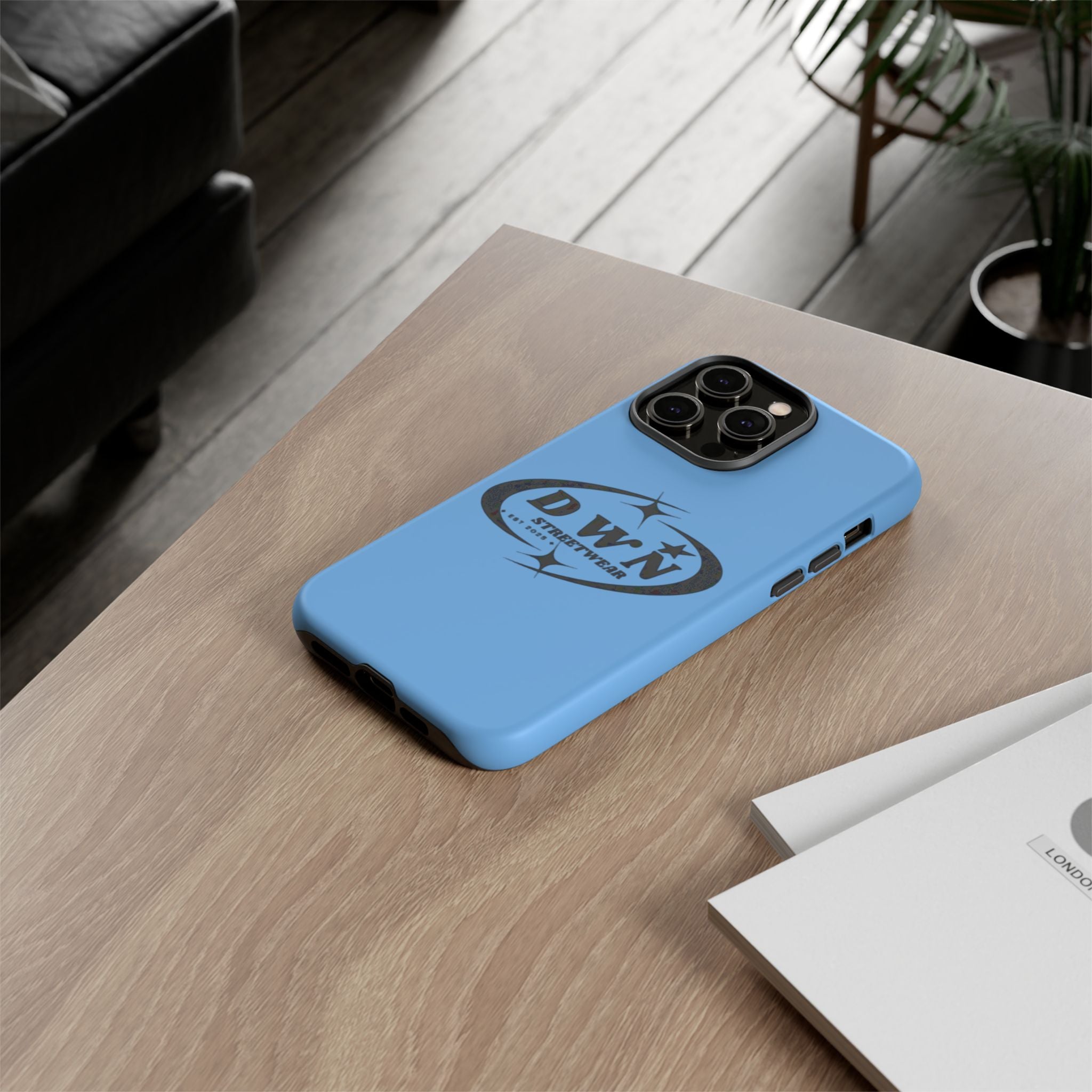 DWN Phone Case-Blue